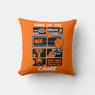 Junior Tennis Player Cushion