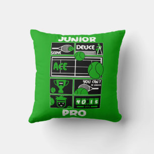 Junior Tennis Player T-Shirt  Cushion