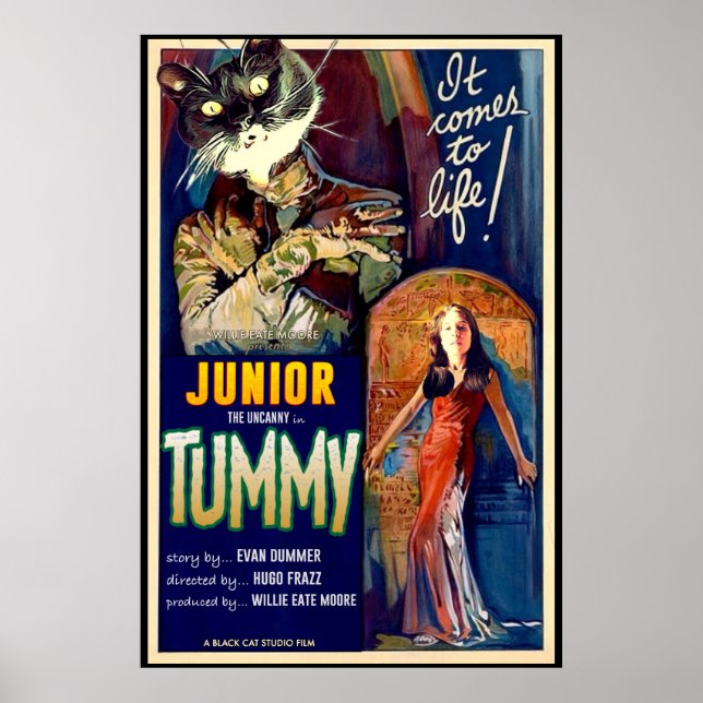 Junior the Uncanny in The Tummy! Poster (Front)