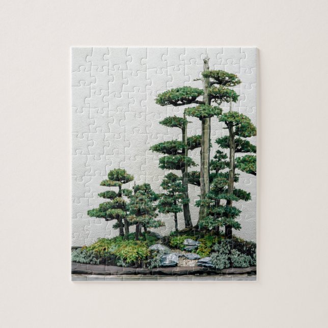 Juniper Bonsai Forest Jigsaw Puzzle (Vertical)