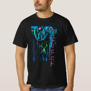 Junji Ito Miss Fuchi Pukes a Frog Back T-Shirt