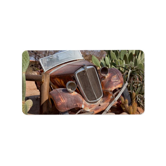 Junk car label (Front)