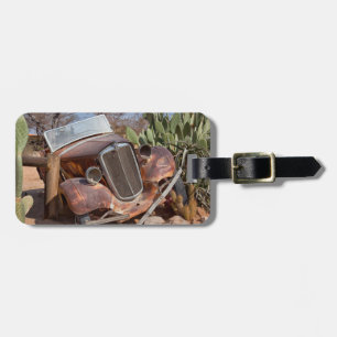 Junk car luggage tag