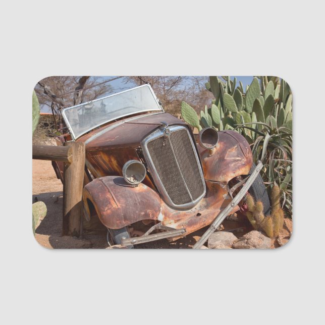 Junk car name tag (Front)