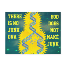 junk DNA postcard