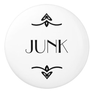 JUNK DRAWER CERAMIC KNOB