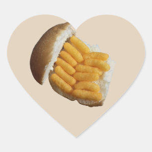 Junk Food Cuisine, Heart Sticker