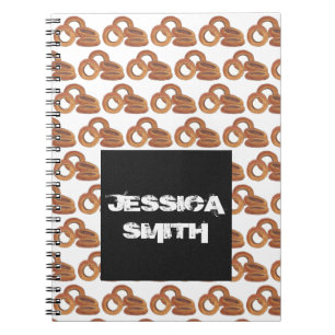 Junk Food Foodie Personalised Fried Onion Rings Notebook