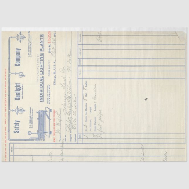 Junk Journal Background Decoupage Sheet (Front)