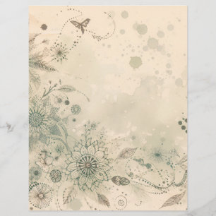 Junk journal ephemera vintage scrapbook paper 