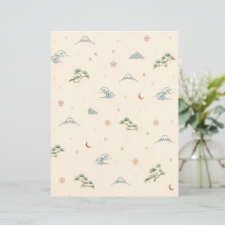 【Junk Journal】Scrapbook Paper Japanese Scenery#1