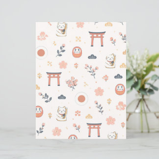 【Junk Journal】Scrapbook Paper Japanese Scenery#3