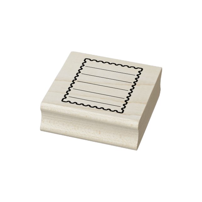 Junk Journal Stamp with Lines (Stamp)