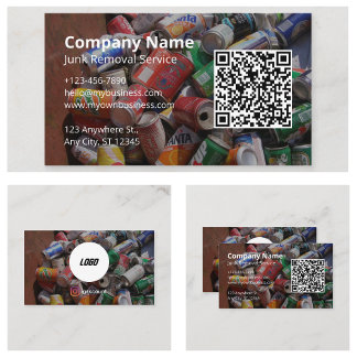 Junk Removal Business Card