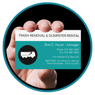 Junk Removal Business Cards