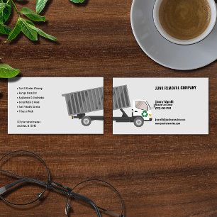 Junk Removal Company Business Card
