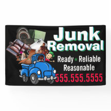 Junk Removal Garbage Hauling Custom Advertising