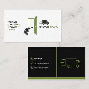 Junk Removal.Hauling Customisable Got Junk Business Card