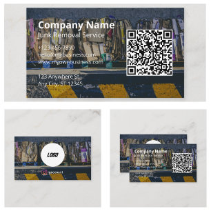 Junk Removal Ideas Business Card