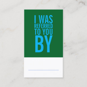 Junk Removal Referral Card