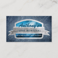 Junk Removal Slogans Business Cards