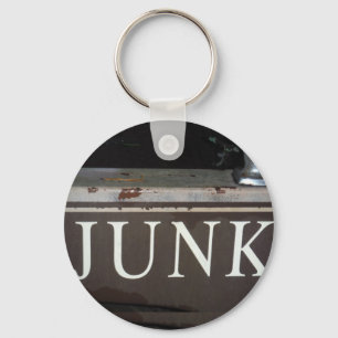 Junk: Vintage tow truck sign Key Ring