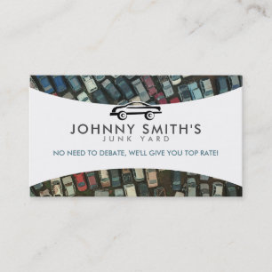 Junk Yard Slogans Business Card