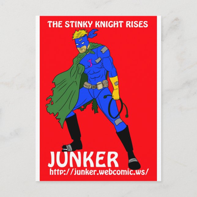 Junker web comic postcard (Front)