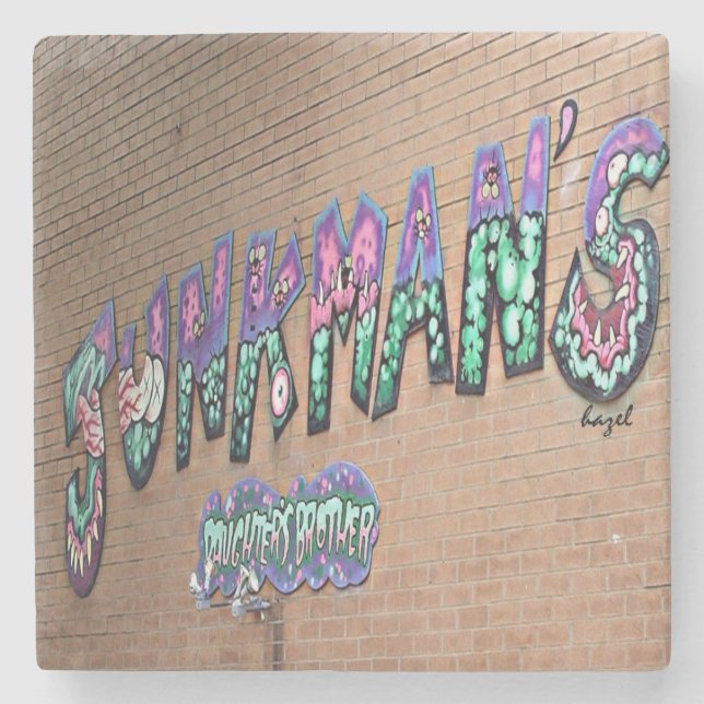 Junkman's Daughter Athens, Georgia,  Stone Coaster (Front)