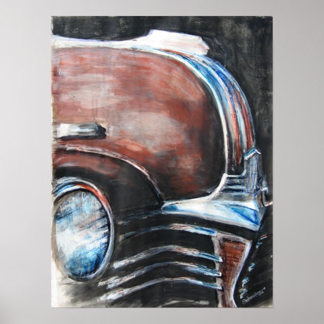 Junkyard Car Print (Front)