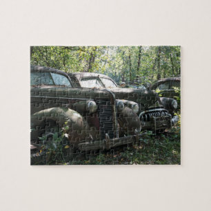 Junkyard cars jigsaw puzzle