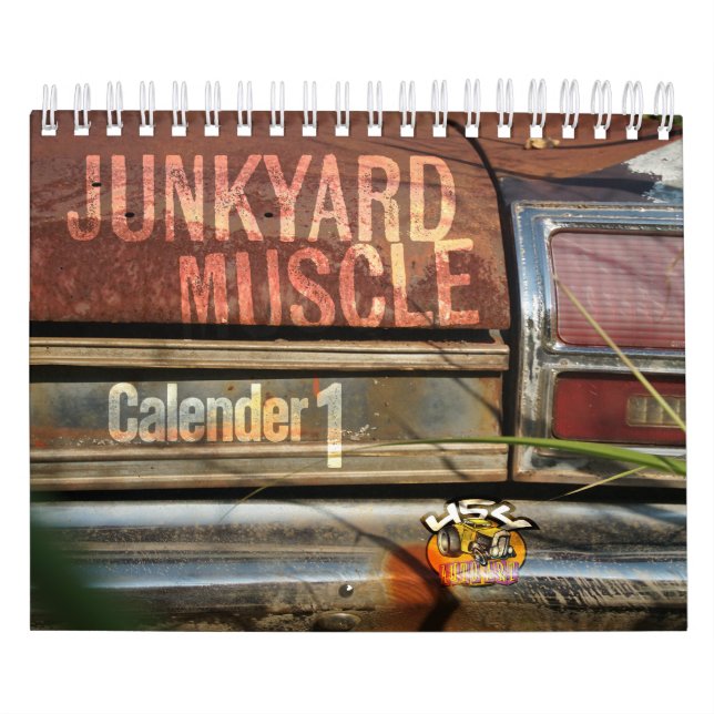 Junkyard Muscle Calendar 1 (Cover)