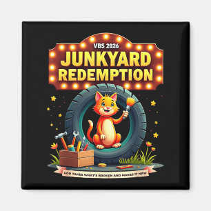 Junkyard Redemption VBS 2026 Restoration Theme Magnet