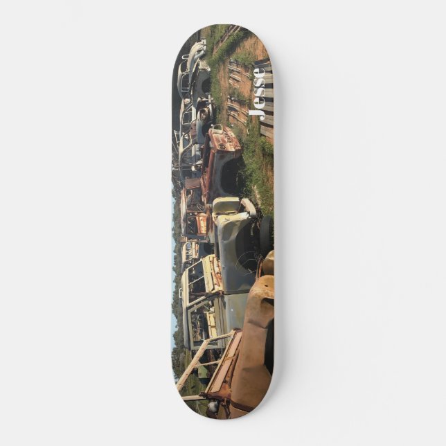 Junkyard Treasures Skateboard (Front)
