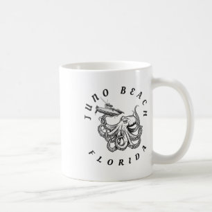Juno Beach Florida Octopus Saltwater Deep Sea Fish Coffee Mug