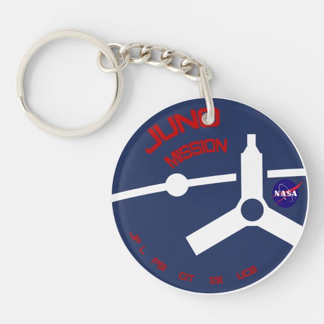 JUNO:  Mission Logo Key Ring (Front)