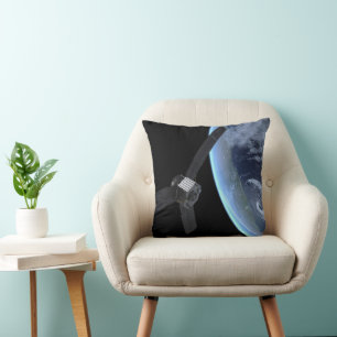 Juno Spacecraft During Its Earth Flyby Cushion