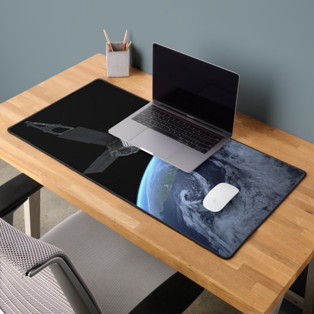 Juno Spacecraft During Its Earth Flyby Desk Mat (Office 2)