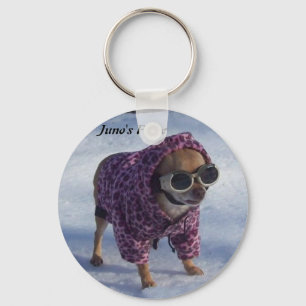 Juno's Winter Wonderland Key Ring