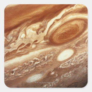 Jupiter 5 square sticker