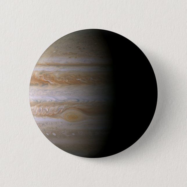 Jupiter 6 Cm Round Badge (Front)