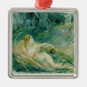 Jupiter and Callisto, after a painting by Boucher Metal Tree Decoration