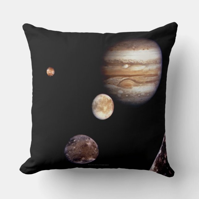 Jupiter and its Moons Cushion (Front)