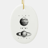 Jupiter And Saturn Planet Ornaments