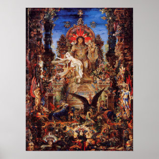 'Jupiter and Semiele' Poster