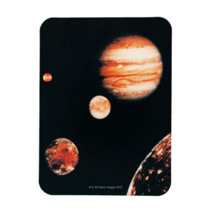 Jupiter and The Galilean Satellites Magnet