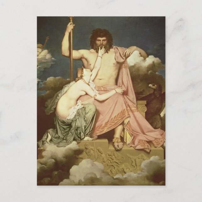Jupiter and Thetis, 1811 Postcard (Front)