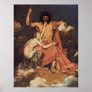 Jupiter And Thetis Poster