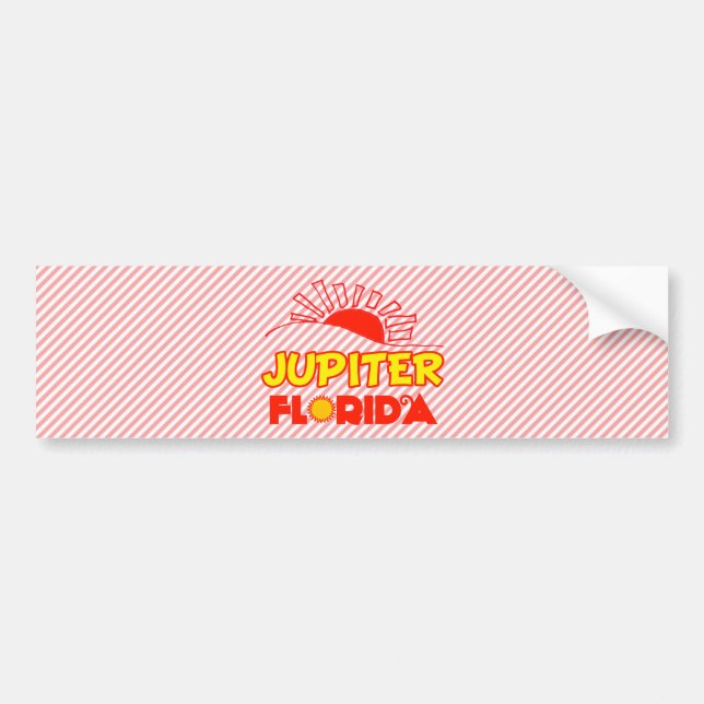 Jupiter, Florida Bumper Sticker (Front)
