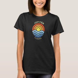 Jupiter Florida Fl Summer Jove Tropical Beach Vaca T-Shirt